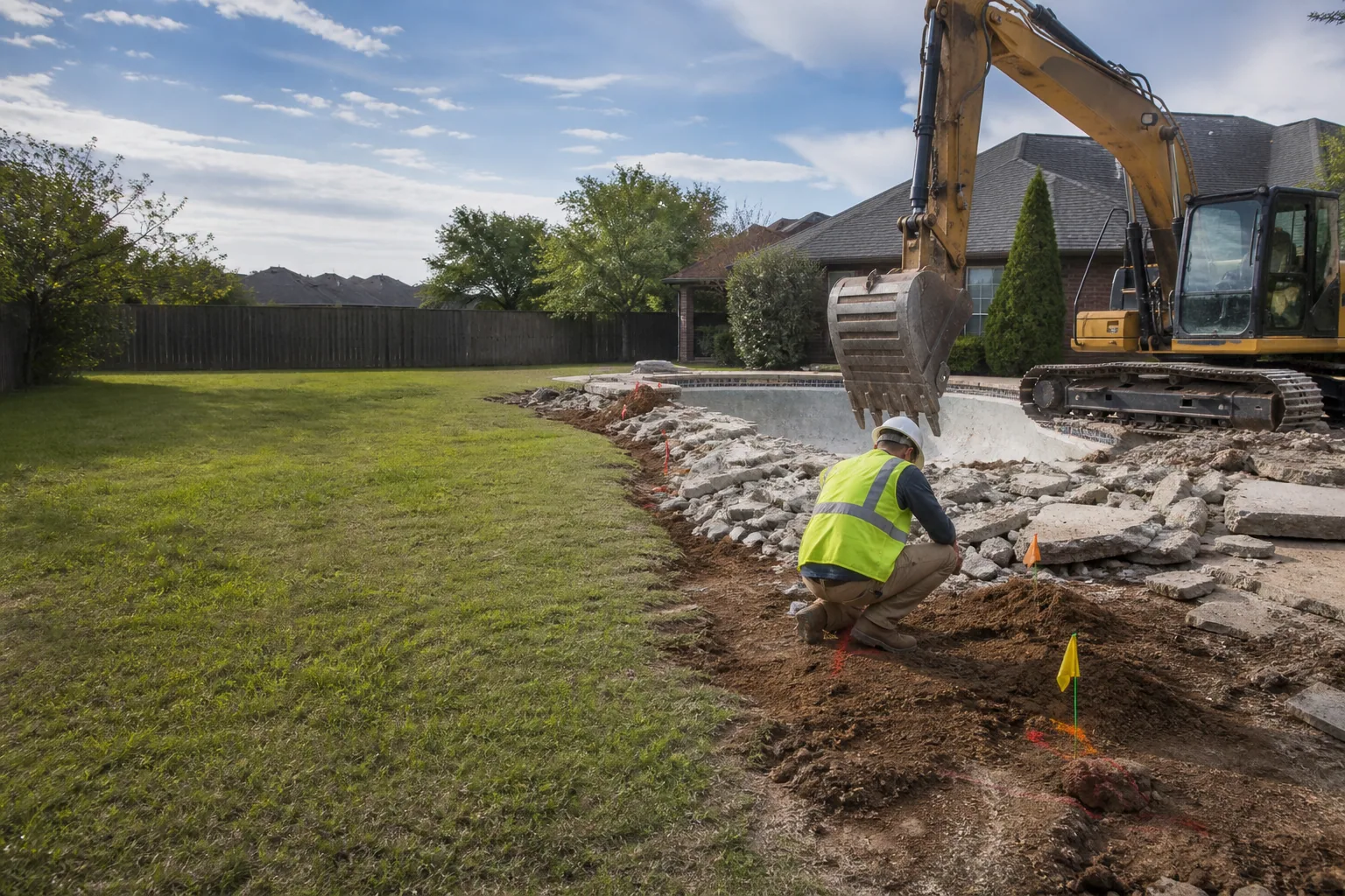 Permits and utility locate — Oklahoma City, OK